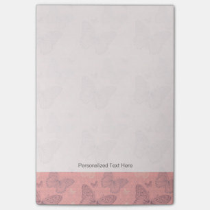 Post-it® Le rose de papillon
