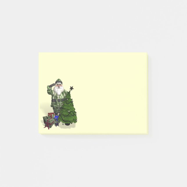 Post-it® Le sergent Santa Claus (Devant)