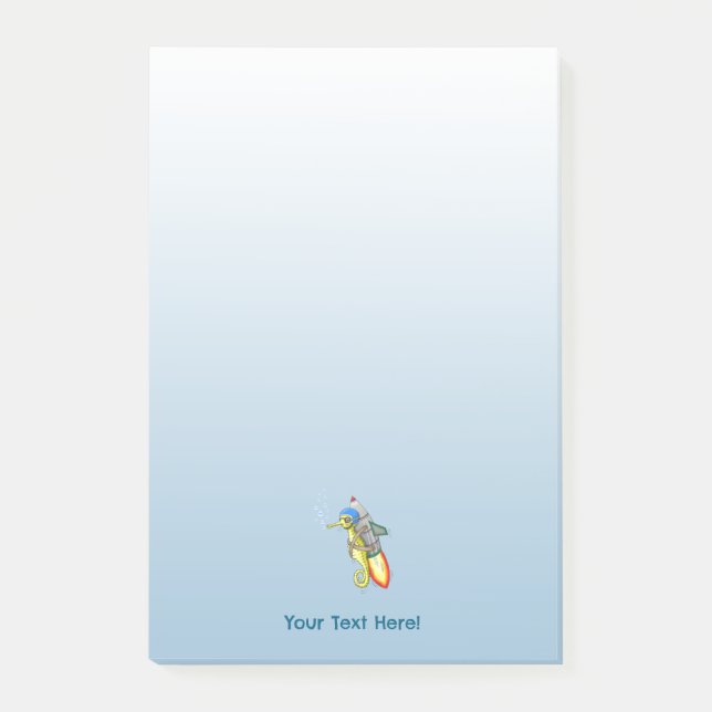Post-it® Le tour de jetpack de l'hippocampe (Devant)
