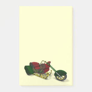 Post-it® Le trike du Père Noël