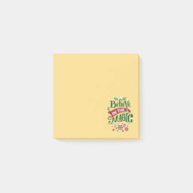 Post-it® Le Typographe du Magic Christmas (Devant)