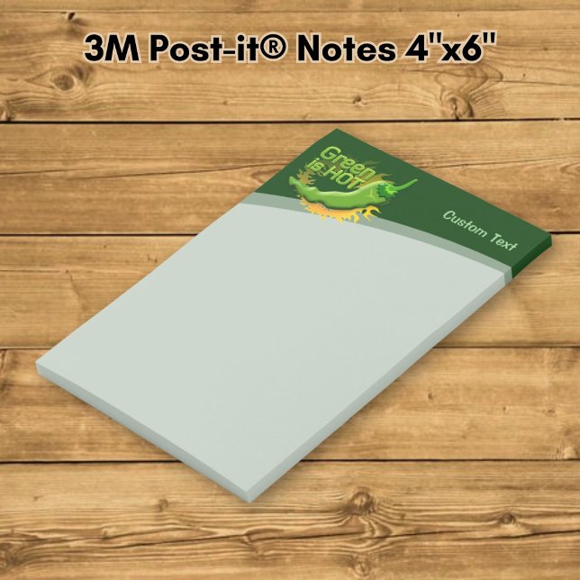Post-it® Le vert est CHAUD (Créateur téléchargé)