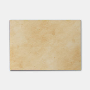 Post-it® Le vieil arrière - plan de parchemin a souillé l