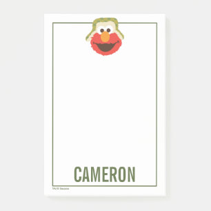 Post-it® Le visage d'Elmo Woodland   Ajouter Votre Nom