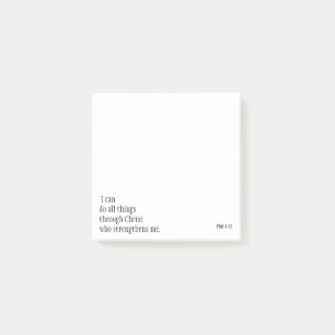 Post-it® L'écriture sainte inspirée de bible cite le 4h13