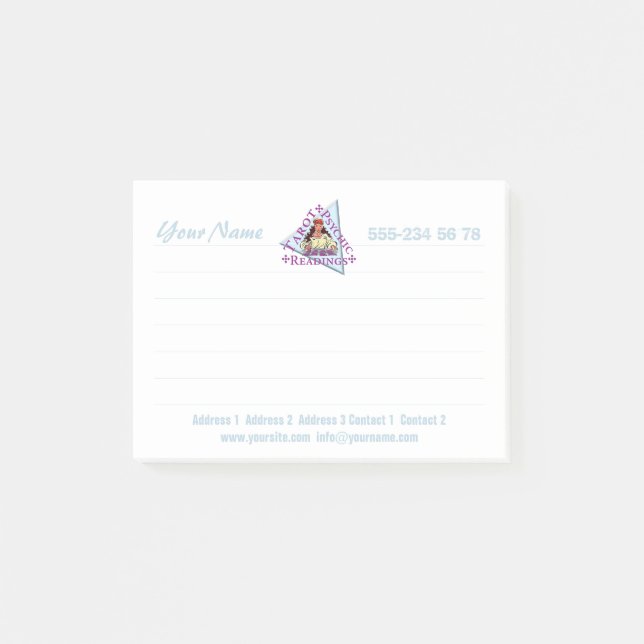 Post-it® Lecture de Tarot - Notes PostIt (Devant)