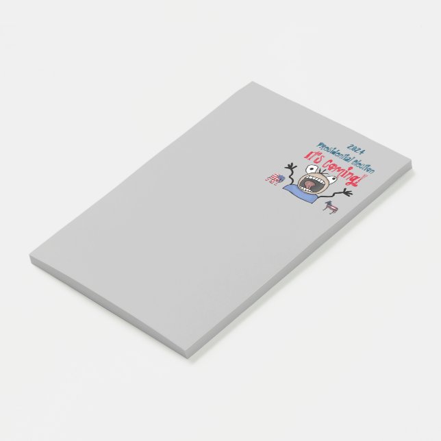 Post-it® L'élection présidentielle de 2024, c'est à venir ! (Incliné)