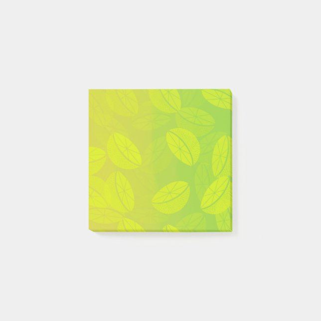 Post-it® Lemons and Limes Post it Notes (Devant)