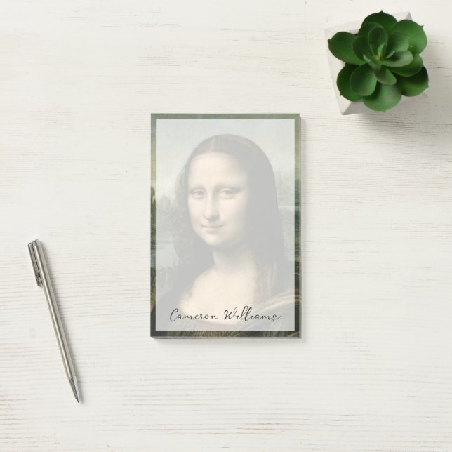 Post-it® Leonardo da Vinci | Mona Lisa, c.1503-6 (Bureau)