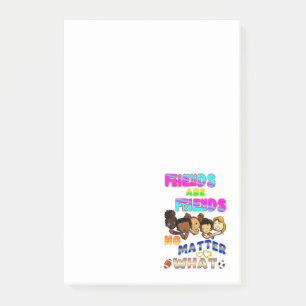 Post-it® Les amis sont des amis quoi qu'il arrive