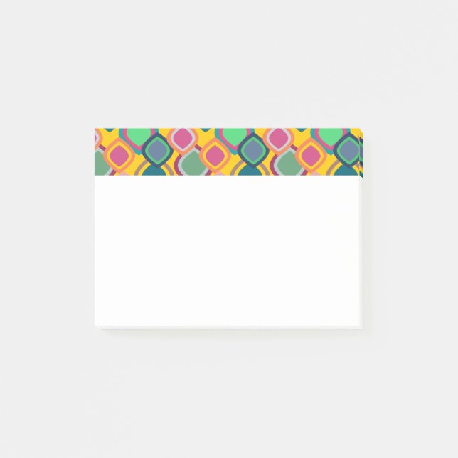 Post-it® les années 70 couleurs (Devant)