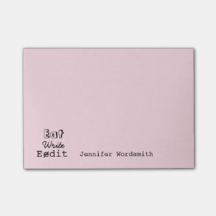 Post-it® Les auteurs drôles que la vie mangent écrivent