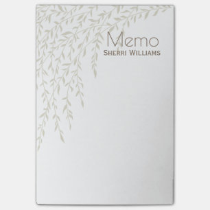 Post-it® Les branches de saule ont personnalisé le
