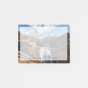 Post-it® Les cascades Fitz Roy Mountain, Argentine
