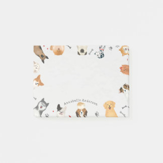 Post-it® Les chiens aux frontières Notes post-it