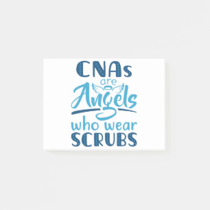 Post-it® Les CNA sont des anges qui portent des arbustes