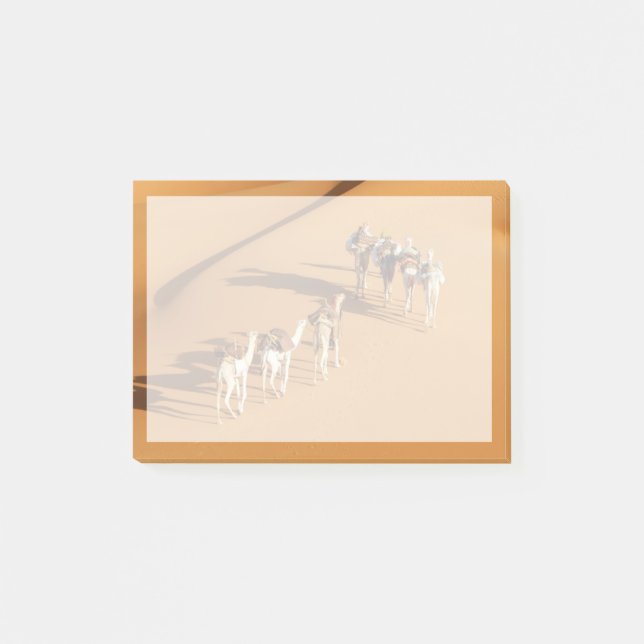 Post-it® Les déserts | Marche touareg avec chameaux (Devant)