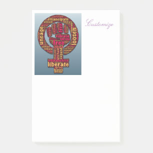 Post-it® les droits des femmes soulevés après 2017 LGBTQI