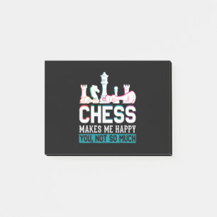 Post-it® Les échecs me rendent heureux Humour drôle Cadeau