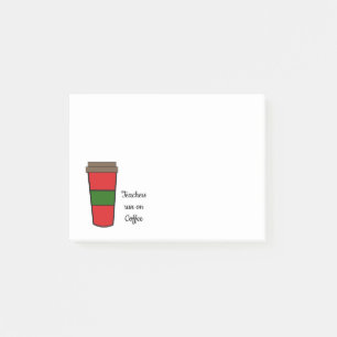 Post-it® Les Enseignants Fonctionnent Au Café