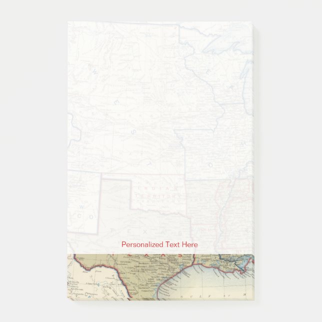 Post-it® Les Etats-Unis en juin 1861 (Devant)
