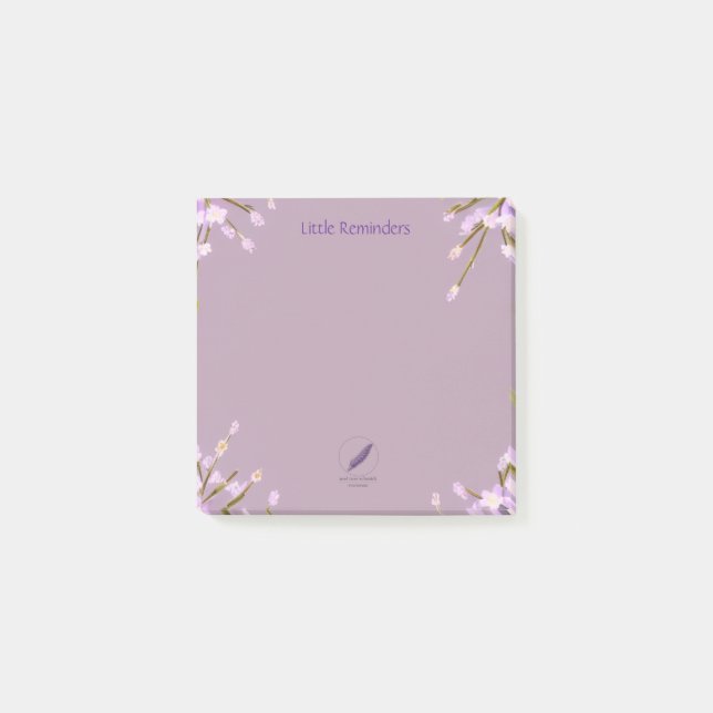 Post-it® Les Fleurs de Little Reminder (Devant)