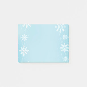 Post-it® Les flocons de neige post-notes-vacances