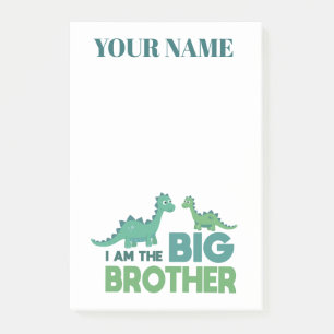 Post-it® Les garçons personnalisés nomment le grand frère d