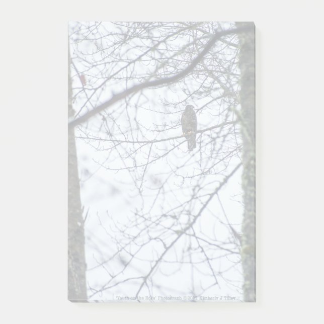 Post-it® Les jeunes sur le bord du chemin (Devant)