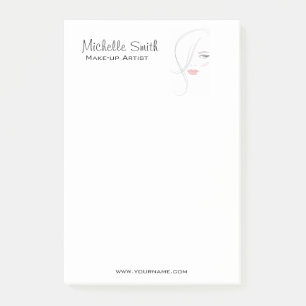 Post-it® Les lèvres roses de corail composent la marque de 