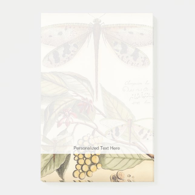 Post-it® Les libellules aux Feuilles et aux fruits (Devant)