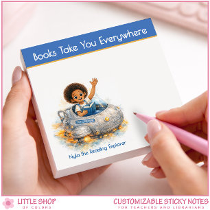 Post-it® Les livres vous emmènent partout Amateur de livres