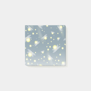 Post-it® Les lucioles éthérées à la Motif de nuit