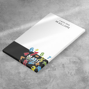 Post-it® Les Maths amusantes Le Seul Sujet Qui Compte