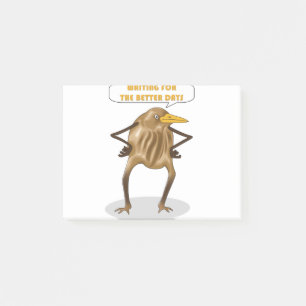 Post-it® Les Meilleurs Jours Attendent Les Oiseaux Qui Cher