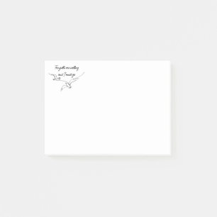 Post-it® Les mouettes appellent et je dois partir Art de mo