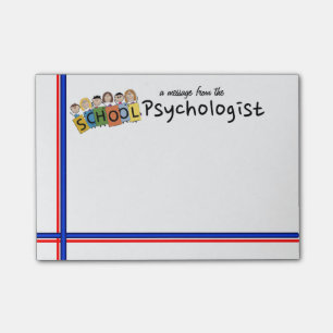 Post-it® Les notes collantes du psychologue d'ÉCOLE