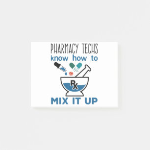 Post-it® Les pros de la pharmacie savent comment le mélang