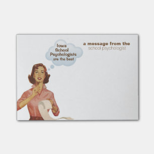 Post-it® Les psychologues d'école de l'Iowa sont les