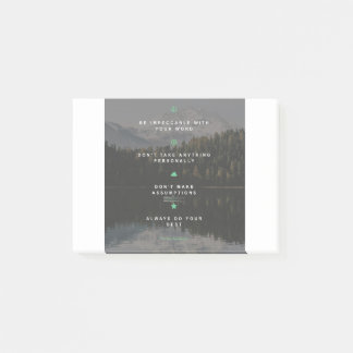 Post-it® Les quatre accords