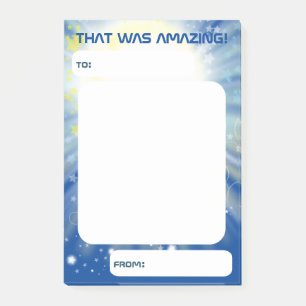 Post-it® les stars de l'espace saluent la reconnaissance de