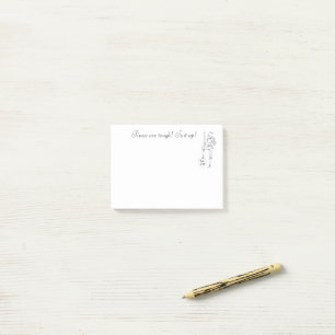 Post-it® « Les temps sont durs - Habillez-vous ! »