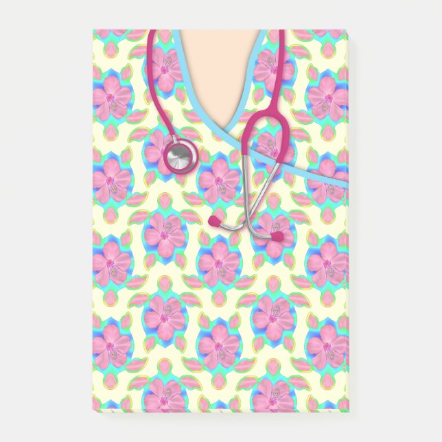 Post-it® Les tortues jaunes d'île Médicales frotte (Devant)