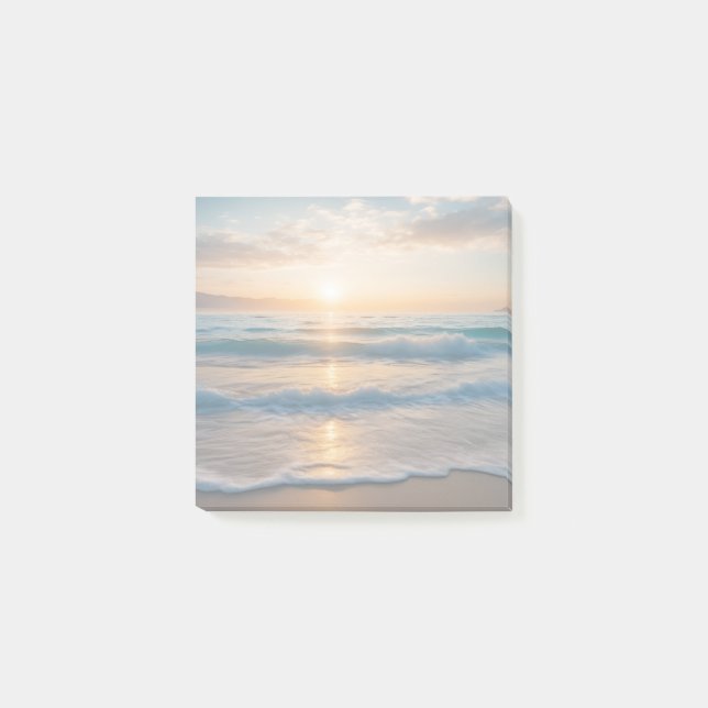 Post-it® Lever De Soleil Sur La Plage (Devant)