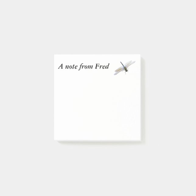 Post-it® libellule (Devant)