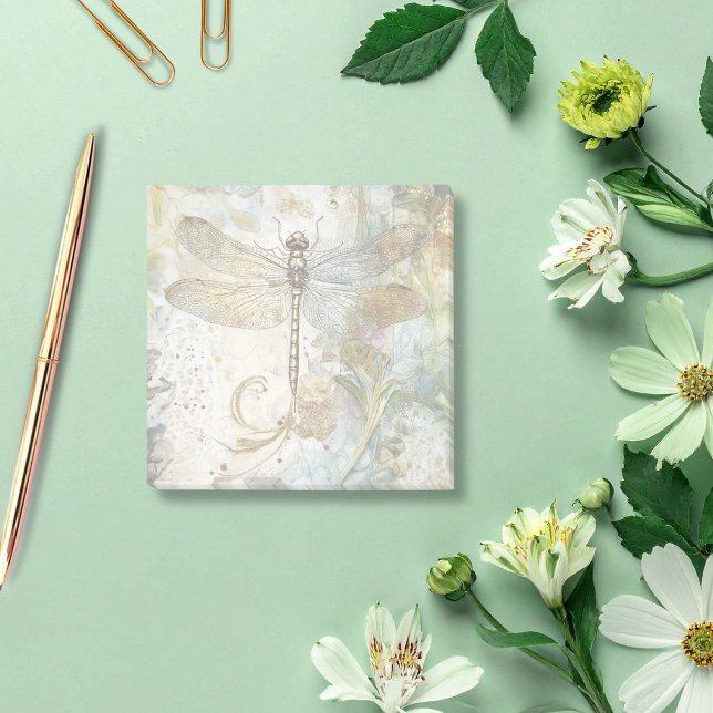Post-it® Libellule Sérène Vintage (Créateur téléchargé)