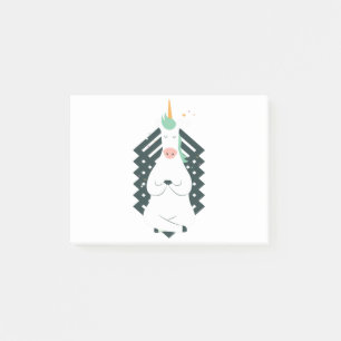 Post-it® Licorne dans la pose de yoga