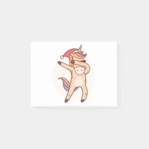 Post-it® licorne de Noël