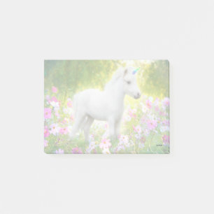 Post-it® Licorne Poney Blanc