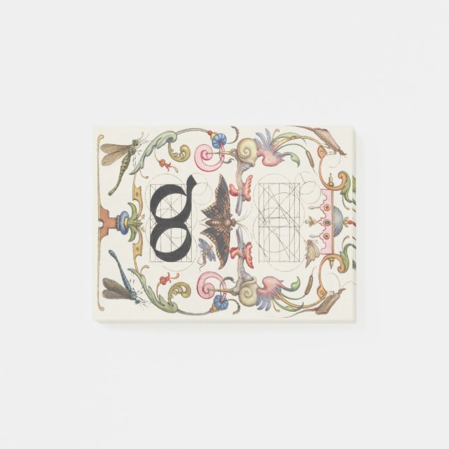 Post-it® Ligature do de Mira Calligraphiae Monumenta (Devant)